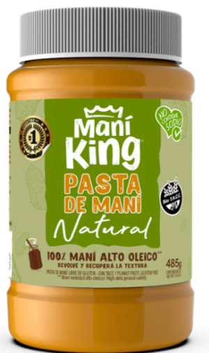 pasta de mani king 485g